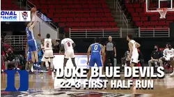 Duke Takes Command With 22-3 1st Half Run