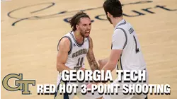 Georgia Tech's Red Hot 3-Point Shooting