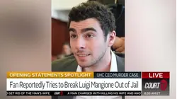 Fan Reportedly Tries to Break Luigi Mangione Out of Jail