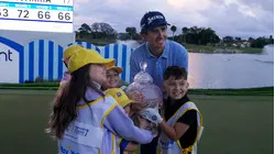 Nico Echavarria mic'd up after winning Cognizant Classic in The Palm Beaches