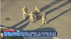 Trump agrees to extend judge's block on deploying Guard in Chicago