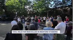 'He didn't deserve what he got.' Medford community holds candlelight vigil for man who was fatally stabbed