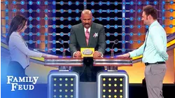 Husband has some explaining to do! | Family Feud