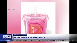 Dunkin brings back giant iced drink buckets, with new limeade flavors