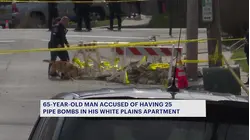 Man accused of having pipe bombs faces judge in White Plains