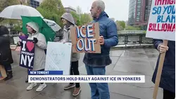 Protesters rally in downtown Yonkers against proposed ICE detention centers