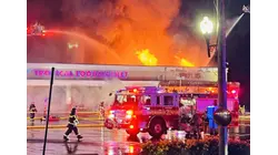 Lightning strike possible cause of Franklin Township strip mall fire as businesses destroyed