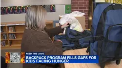 Backpack program fills gaps for kids facing hunger