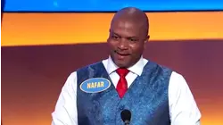 Steve Harvey roasts Nafar's answer, but it's #1! | Family Feud