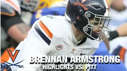 UVA's Brennan Armstrong Puts Forth Valiant Effort Versus Pitt