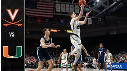 Virginia vs. Miami Men's Basketball Highlights (2021-22)