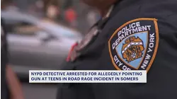 Off-duty NYPD officer accused of aiming loaded weapon at teens in Westchester road rage incident