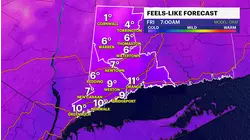 Cold finish to the week, then a gradual warm-up ahead