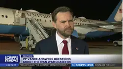 Vance addresses reporters after word he will to travel to Pakistan for Iran peace talks