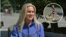 Competitive swimmer running TCS New York City Marathon after surviving shark attack