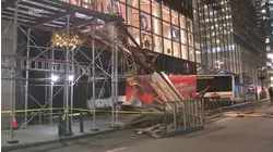 At least 1 rushed to hospital after bus slams into New York City building