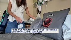 Hospital room makeovers bring comfort to young patients
