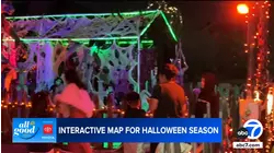 Interactive map helps families find the best Halloween decorations and haunted houses in Burbank