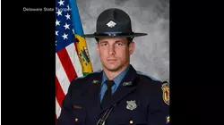 Slain officer hailed as hero