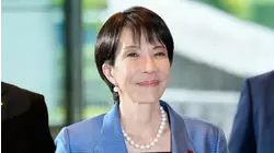 First woman to lead Japan poised to steer country sharply to the right