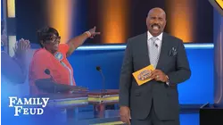 That's a MAN-SIZED LIE!!!| Family Feud