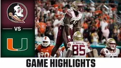 Florida State vs. Miami | ACC Football Highlights (2022)