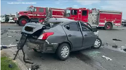 Officials investigate crash near Richgrove in Tulare County