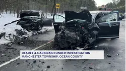 Driver killed in four-car crash in Manchester Township