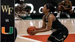 Wake Forest vs. Miami Women's Basketball Highlights (2021-22)