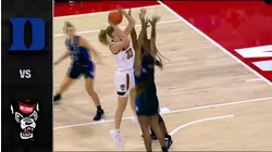 Duke vs. NC State Women's Basketball Highlights (2021-22)