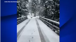 China Peak gets 4 inches of new snow ahead of opening day