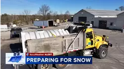 Preps underway for first snow of season in Delaware Valley