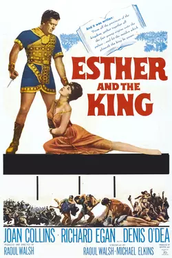 Joan Collins & Richard Egan in ESTHER AND THE KING - A Classic Biblical Epic!