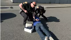 Speeding Motorcyle Pursuit