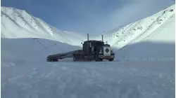 Arctic Ice -- Ice Road Truckers