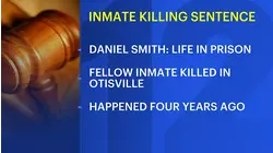 Federal inmate sentenced to life for killing prisoner in Otisville