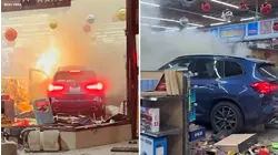 Teen worker helps save driver from fire after car crashes through Redwood City Ace Hardware