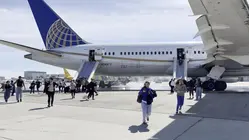 Passengers forced to evacuate after jet's emergency landing