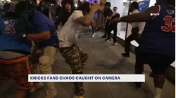 21 people in custody, several injured after crowds spill into Manhattan streets following Knicks loss