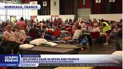 Crews in France battle 'completely unprecedented fire' as another heatwave looms