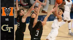 Mercer vs. Georgia Tech Men's Basketball Highlights (2020-21)