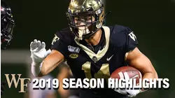 Sage Surratt 2019 Season Highlights | Wake Forest WR