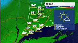 Coolest air of the season arrives this weekend in Connecticut
