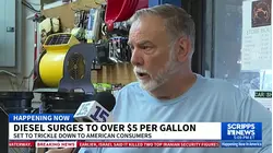 Spiking diesel costs could make everything from shipping to groceries more expensive