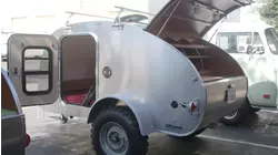 Ditch the tent for a teardrop trailer