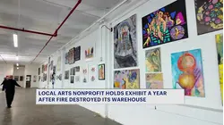 Brooklyn Waterfront Artists Coalition marks first anniversary since Red Hook fire with new exhibit titled, 'One Year Later'