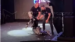 Russia's First Humanoid AI Robot Makes Debut...Then Falls Down