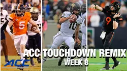 2021 ACC Football Touchdown Remix: Week 8