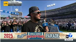 Miguel Rojas dedicates speech to his teammates: 'It's not about me'