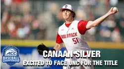 NC State's Canaan Silver: Facing Tar Heels For The Title Is Sweet | ACC Baseball Championship